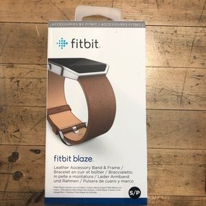 Fitbit Blaze Leather Accessory Band